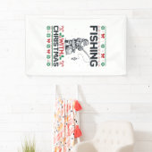 Angeln mit Weihnachten Santa Ferien Banner (Insitu)