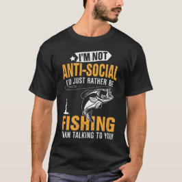 Angeln motiviertes T-Shirt