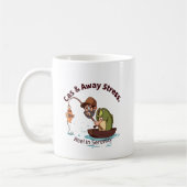 Angeln nach Freude Kaffeetasse (Links)