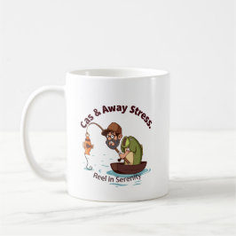 Angeln nach Freude Kaffeetasse