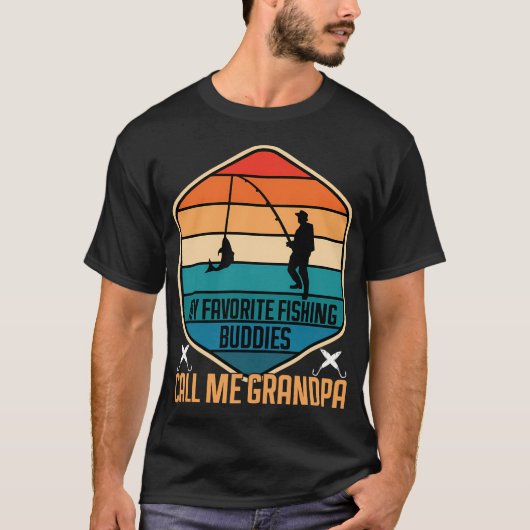 Angeln Opa Geschenk T-Shirt (Vorderseite)