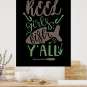 Angeln Poster (Küche)