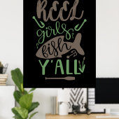 Angeln Poster (Heimbüro)