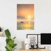 Angeln Reisen Poster (Heimbüro)