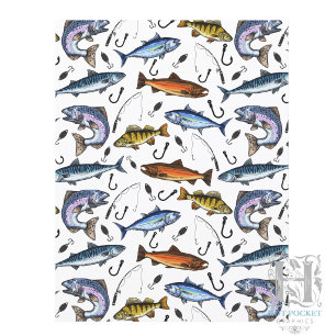 Angeln Scrapbook Papier