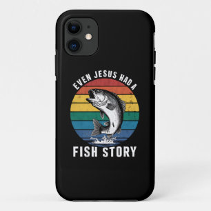 Angeln Selbst Jesus Hatte Eine Fischgeschichte Bas Case-Mate iPhone Hülle