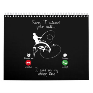 Angeln - Sorry, dass ich deinen Anruf verpasst hab Kalender