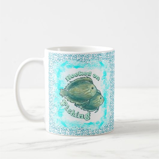 Angeln süchtig Tasse (Links)