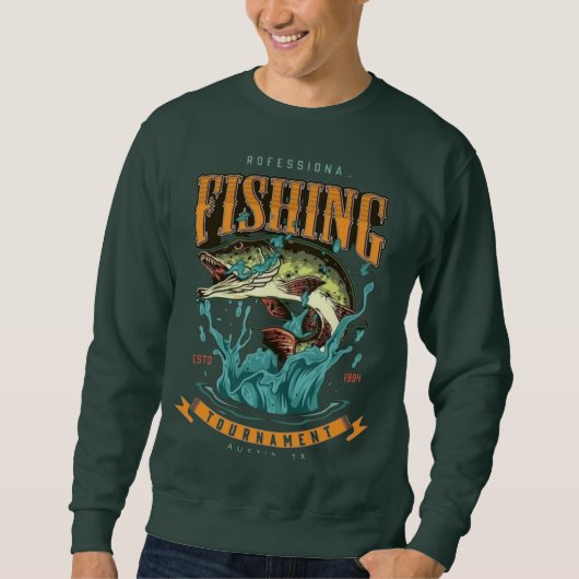Angeln sweatshirt (Vorderseite)