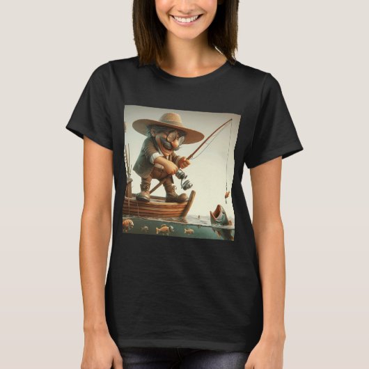 Angeln T-Shirt (Vorderseite)