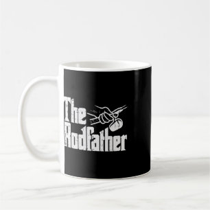 Angeln The Rodfather Lustige Parodie Vater Großvat Kaffeetasse