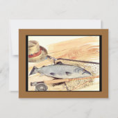 Angeln und Angeln Einladung (Vorderseite)