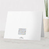 Angeln und Cricket für den Vatertag Karte (Rückseite)