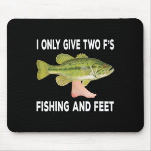 Angeln und Füße, ich gebe nur zwei Fs Angeln und F Mousepad