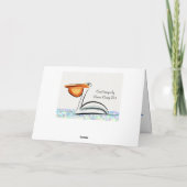 Angeln - Viel Glück bei Ihrer Pensionierung Karte (Rückseite)