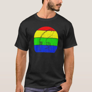Angeln Vintage Cool Angeln Fischer Outdoor Spo T-Shirt