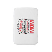 Angeln wäre einfach, wenn du deine Mutter anrufen Badematte (Vorderseite Vertikal)