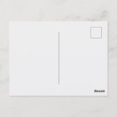Angelnden Fischer Postkarte (Rückseite)