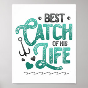 Angelndes Fischen Bester Fang Seines Lebens Frauen Poster