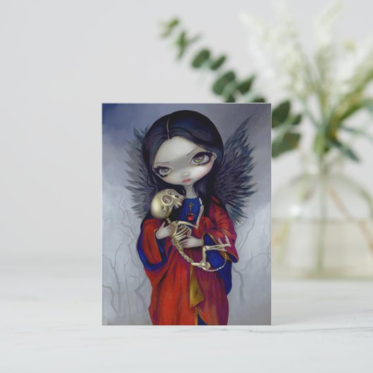 Angelo della Morte Postkarte (Stehend Vorderseite)