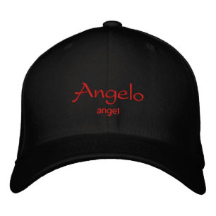 Angelo Name Cap / Hat Bestickte Kappe