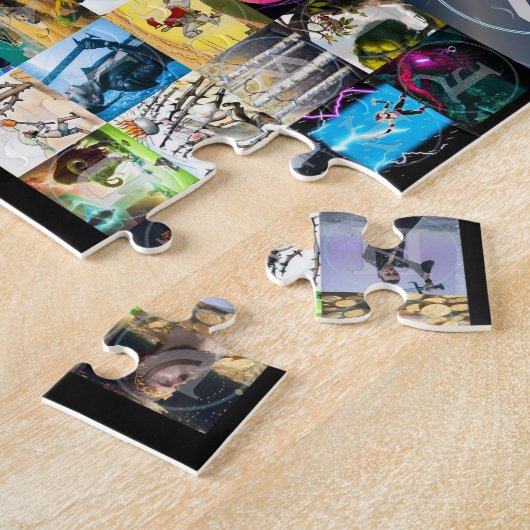 Angelo-Saxon Futhorc Rune Art Puzzle | Runenrunen (Seite)