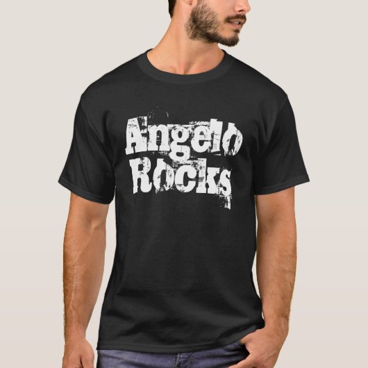 Angelo schaukelt den T - Shirt der Männer (Vorderseite)