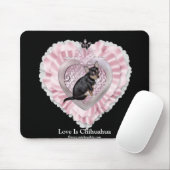 AngelPearlGirl Chihuahua 1 Mousepad (Mit Mouse)