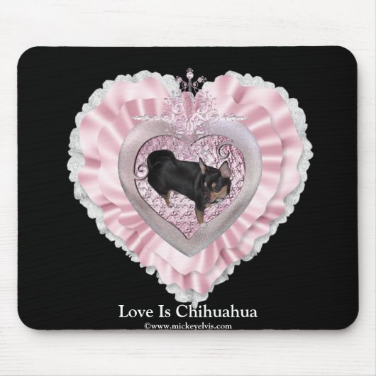 AngelPearlGirl Chihuahua 2 Mousepad (Vorne)