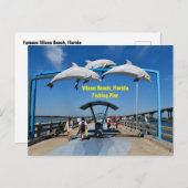 Angelpferd Vilano Beach Florida Feiertagspostkarte (Vorne/Hinten)