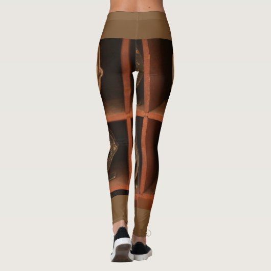Angelrollen Leggings (Rückseite)