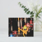 Angelrollen Postkarte (Stehend Vorderseite)