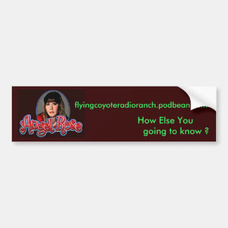 AngelRose, flyingcoyoteradioranch.podbean.com,… Autoaufkleber