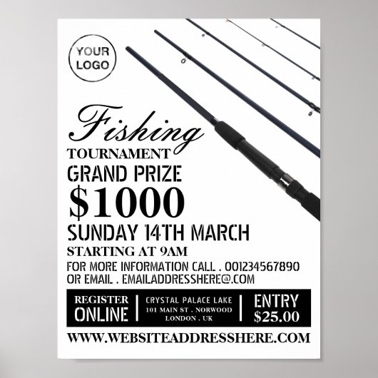 Angelroten, Turnierwerbung Poster (Vorne)