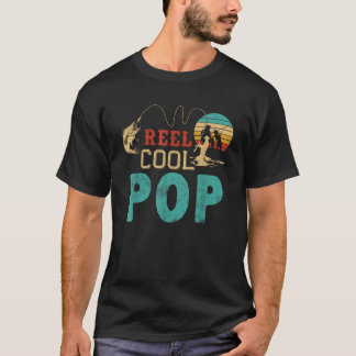 Angelrute Cool Pop Vatertagsgeschenk Für Fischer T-Shirt