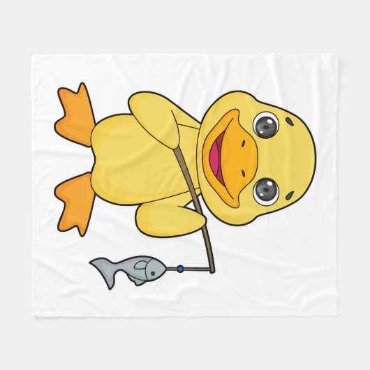 Angelrute Fleecedecke (Vorderseite (Horizontal))