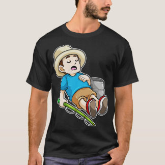 Angelrute mit Eimer 2 T-Shirt