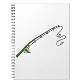 Angelrute Notizblock (Vorderseite)