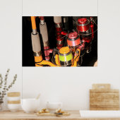 Angelruten Poster (Küche)