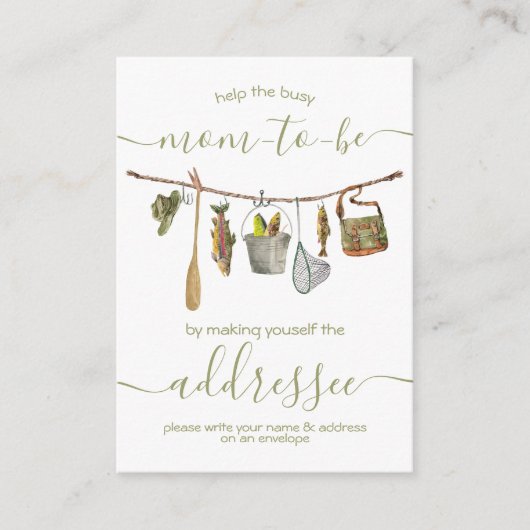 Angelrutenkarte Begleitkarte (Vorderseite)