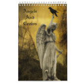 Angels and Crows Calendar Kalender (Titelbild)