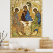 Angels At Mamre Trinity Poster (Küche)