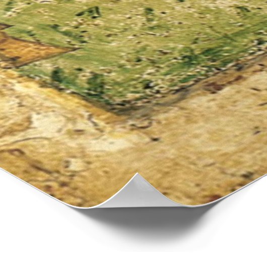 Angels At Mamre Trinity Poster (Ecke)