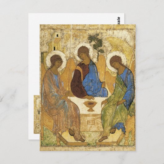 Angels At Mamre Trinity Postkarte (Vorne/Hinten)