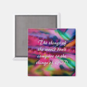 Angels Aufstieg inspirierender Zitate Virtualität Magnet (Vorderseite/Rückseite)