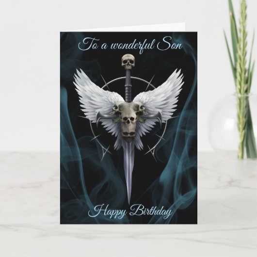 Angel's Bane Birthday Card Karte (Vorderseite)
