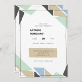 Angels Birthday Party Einladung (Vorne/Hinten)