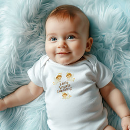 Angels Blessing – Baby Bodysuit | Baptism & GIFT Baby Strampler