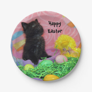 Angel's Cat / Kitten Osterer Party Paper Teller