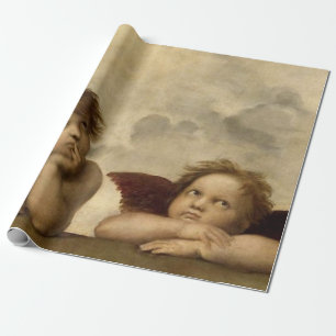 Angels Cherubs Raphael Santi Siena Geschenkpapier